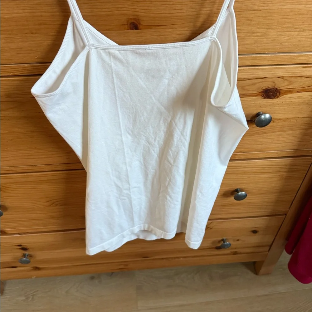 Active USA Classic White Camisole - Picture 4 of 4